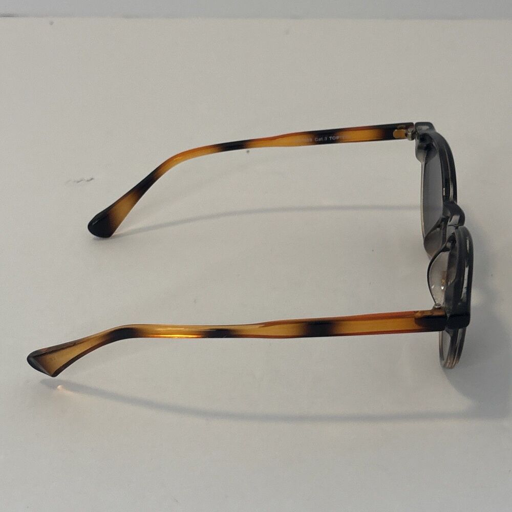 Levi Brooks Gradient Demi Sunglasses Rapptors UV Protection Brown Black Tortoise - Picture 6 of 13